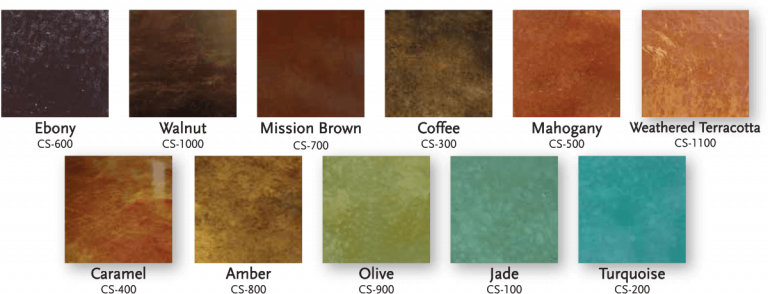 Concrete Coatings VIVID Acid Stain, 1gal