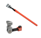 Adjustable Hickey Bar, Chiseled End (#3, #4, #5 rebar)
