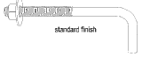 Standard Finish Anchor Bolts