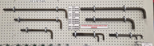 Standard Finish Anchor Bolts