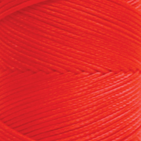 Fluorescent Orange Braided Nylon Mason's Line - 500' on EZ-Winder