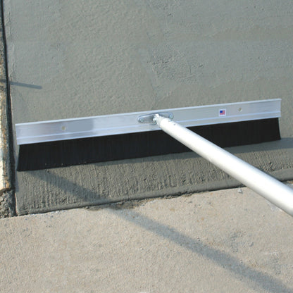Aluminum Medium/General Purpose Concrete Finish Broom