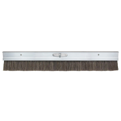 Aluminum Natural Horsehair & Poly Blend Concrete Finish Broom