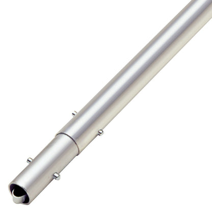 Aluminum Button Handle with Insert, 1-3/4" Diameter