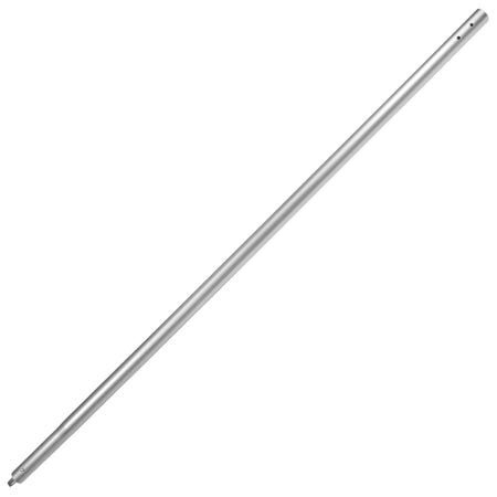 6' Anodized Aluminum Swaged Button Handle - 1-3/4" Diameter