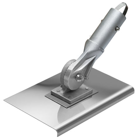 10" x 6" 3/8"R 1/2"L Walking Edger with Button Socket Bracket