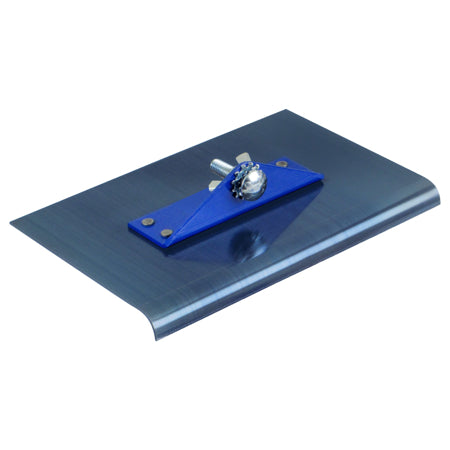 9" x 8" 3/8" R 2-Way Blue Steel Walking Edger