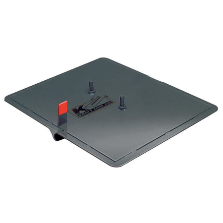12" x 14" 1/2"R 1"D All Steel Walking Groover with 2 Studs