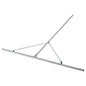 10' Magnesium Keyhole Paver's Straightedge with Bracket, Braces, and Handle