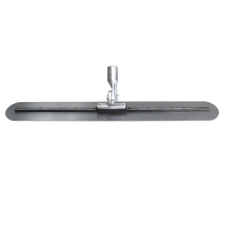 24" Round End Carbon Steel Fresno with Adjustable Tooth Threaded Bracket