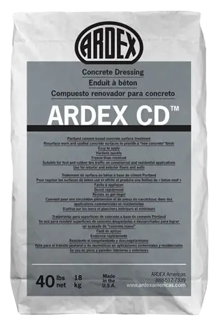 Ardex CD Concrete Dressing, 40lb Bag