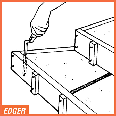 Step-Saver® Vertical Edger 10" L x 1/2" R