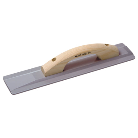 16" x 3-1/2" Wide Magnesium Hand Float with Wood Handle
