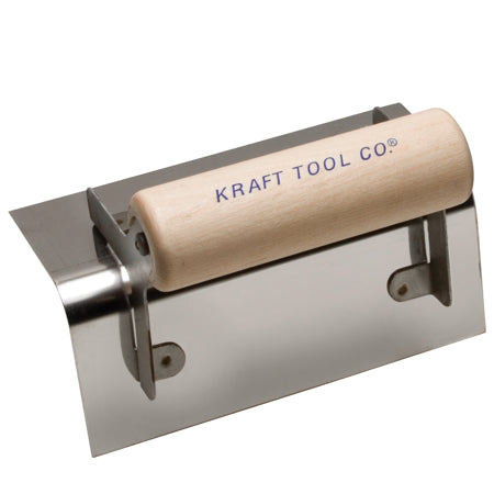 6" x 2-1/2" 1/2" R Outside Step Tool with Wood Handle