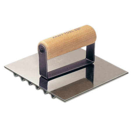 6" x 6" Safety Groover with Wood Handle