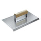 10" x 6" 3/4" R Stainless Steel Chamfer Tool with Wood Handle