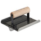 6" x 6" 1/2"R 1"D All Steel Hand Groover with Wood Handle