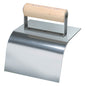 6" x 5" 2"R Curb Tool with Wood Handle