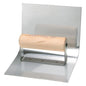 6" x 4-1/2" 1-1/2"R Gutter Tool with Wood Handle