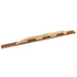 45" Tapered Laminated Canvas-Resin Hand Darby with 3-Hole Handle with Level Vial