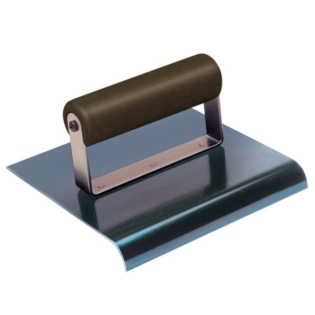 6" x 6" 1/2"R Blue Steel Edger with Plastic Handle