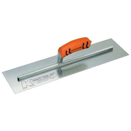 16" x 4" Swedish Stainless Steel Cement Trowel with ProForm® Handle