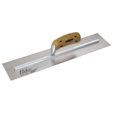 Elite Series Five Star™ 14" x 3" Carbon Steel Cement Trowel with Cork Handle