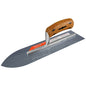 16" x 4-1/2" Elite Series Five Star™ Blue Steel Pointed Sword Trowel with Cork Handle