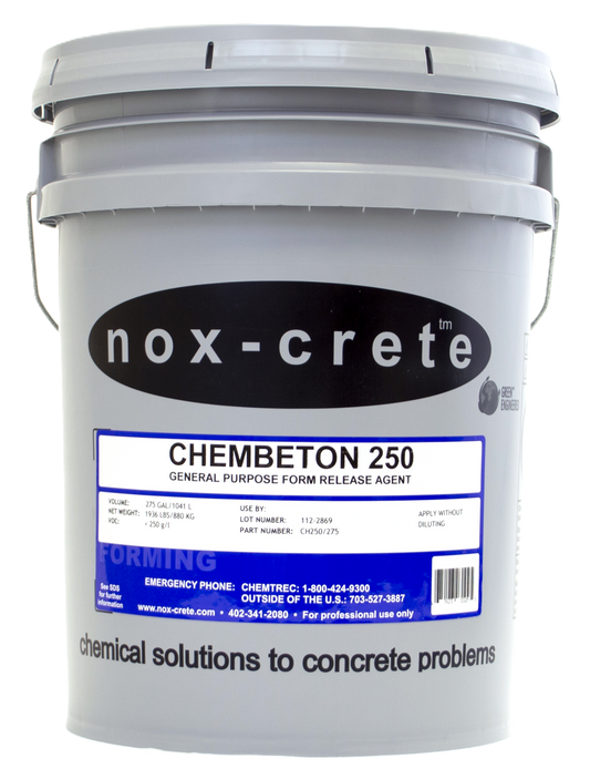 Nox-Crete Chembeton 250 Form Release
