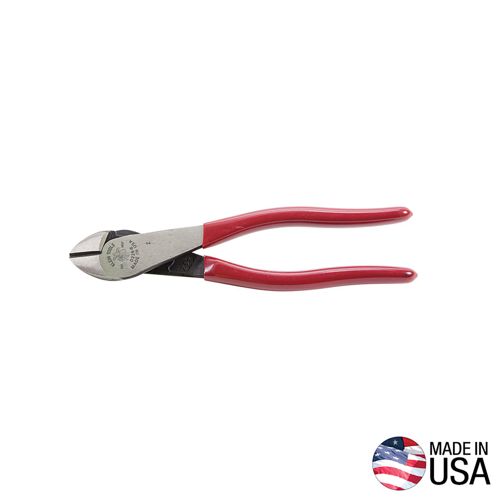 Diagonal Cutting Pliers, High-Leverage, 8-Inch