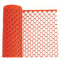 4' X 100' Orange Diamond Chain Link Safety Fence