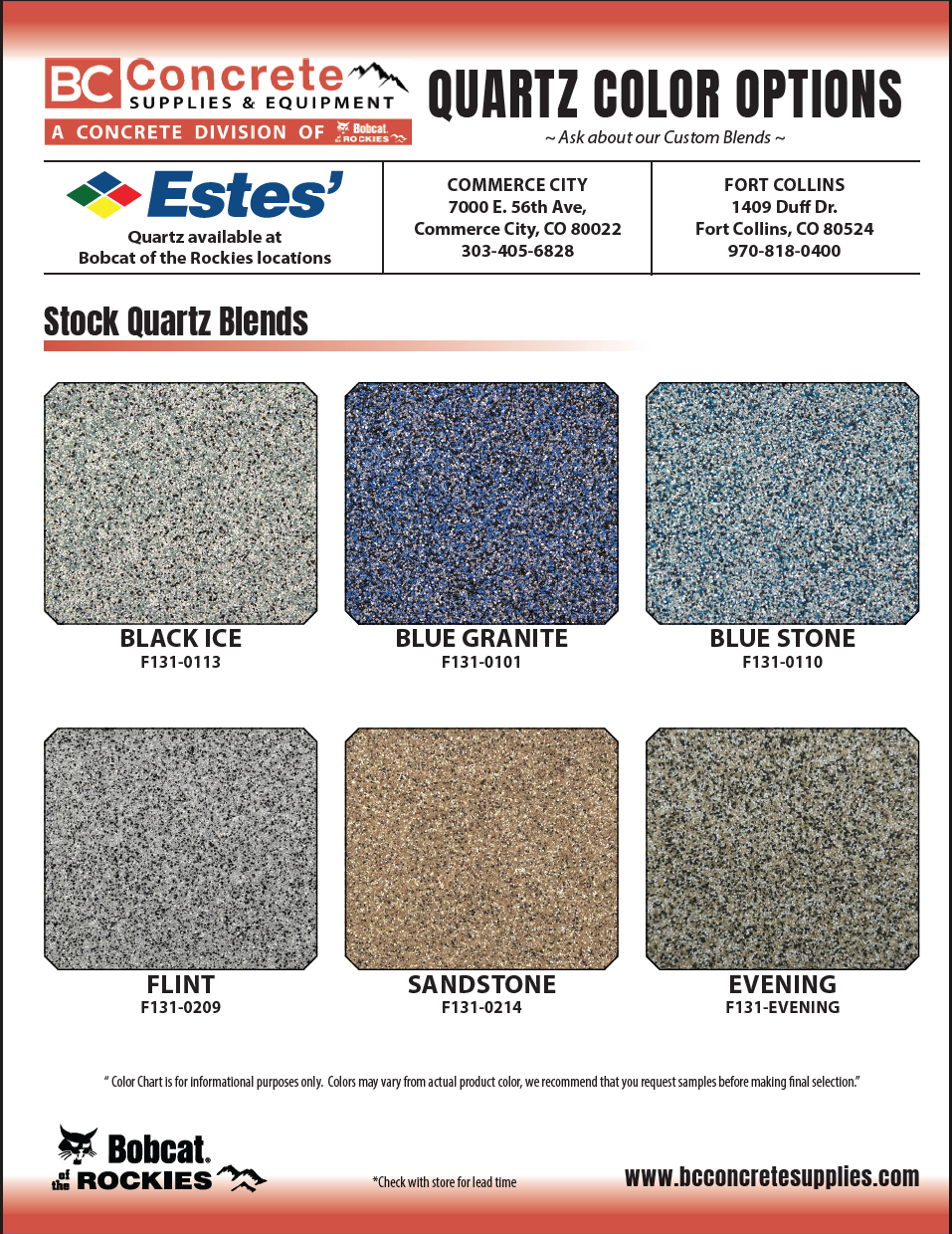 ESTES Broadcast Quartz, 50lb Bag