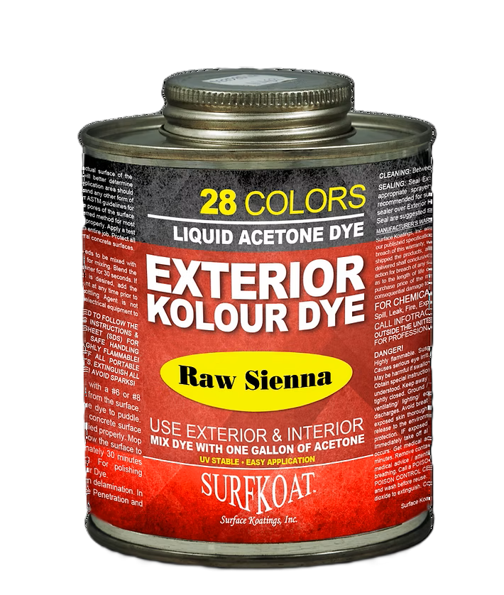 Surfkoat Exterior Kolour Dye - 16oz, Makes 1GAL