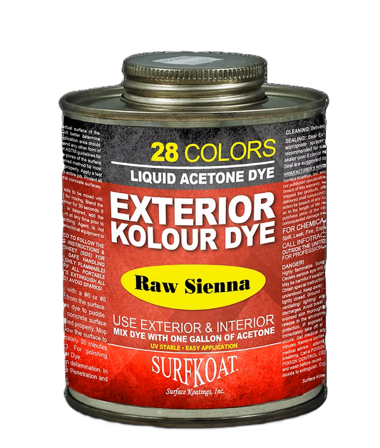 Surfkoat Exterior Kolour Dye - 16oz, Makes 1GAL
