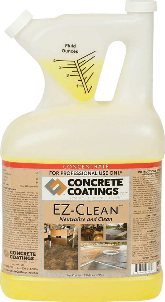 EZ-Clean, Neutralizer & Cleaner - Concentrate 1gal