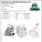 Multiquip Whiteman LD6 Maintenance Kit - Compatible with LD6/LD6SL