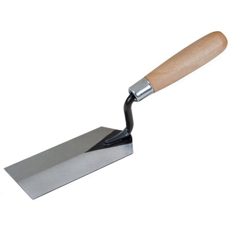 Hi-Craft® 5" x 2" Margin Trowel with Wood Handle