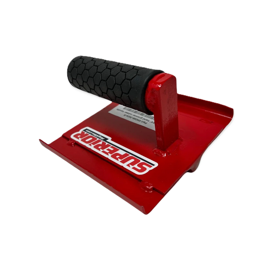 6"x6" 1/2" #304 Hand Groover w/ Rubber Handle