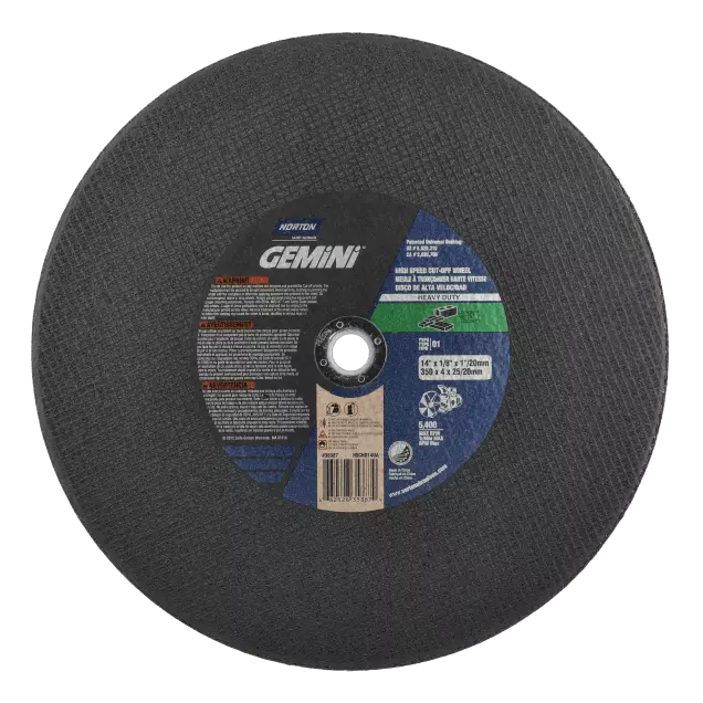 Norton Gemini Concrete C SC Type 01/41 High Speed Cut-Off Wheel