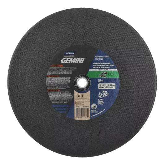 Norton Gemini Concrete C SC Type 01/41 High Speed Cut-Off Wheel
