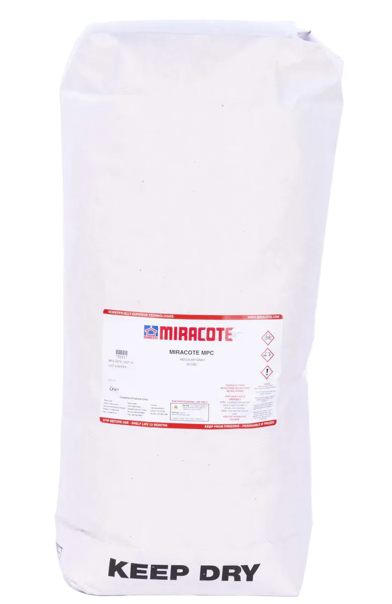 Miracote MPC Regular Gray Powder, 55lb Bag