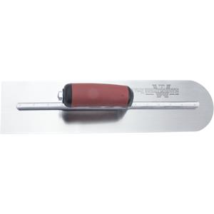 20" Round End Steel Hand Trowel w/ Durasoft Handle