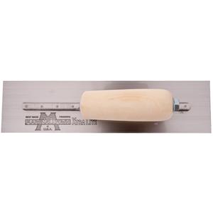 12" Steel Hand Trowel w/ Wood Handle