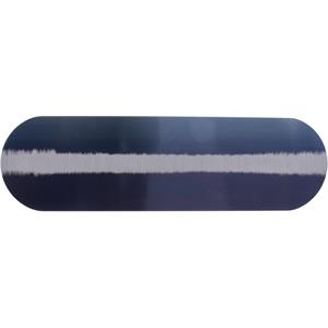 16" Fully Rounded Blue Steel Hand Trowel w/ Wood Handle