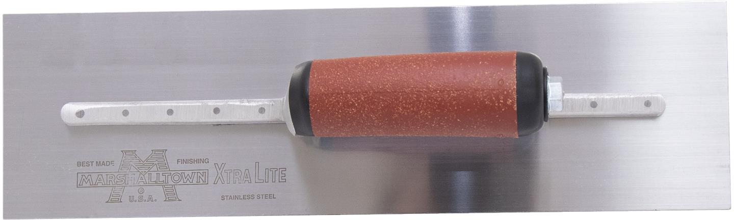16" Bright Stainless Steel Hand Trowel w/ Duracork Handle