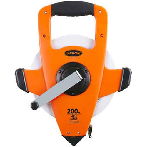 Keson NRS18200 200' Steel Tape Measure