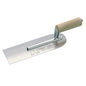 10-1/2" x 3" Pipe Trowel with Camel Back Wood Handle