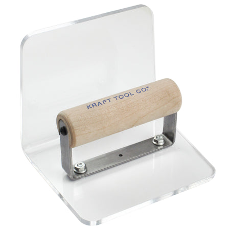 Tapered Plastic Inside Cove Step Tool 1-1/2"R with Wood Handle