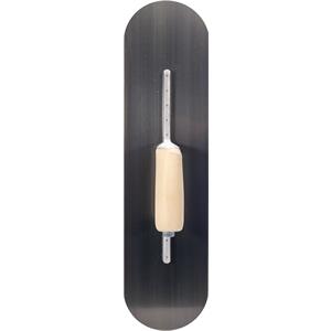 20" Blue Steel Pool Trowel w/ Wood Handle