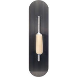 20" Blue Steel Pool Trowel w/ Wood Handle